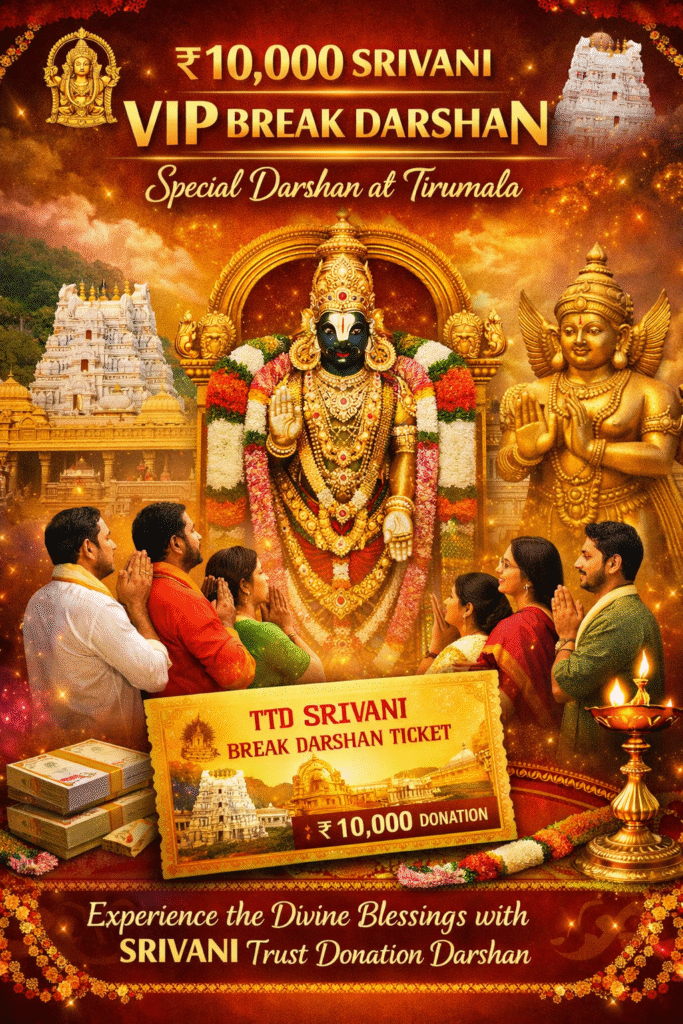 SRIVANI Break Darshan ticket