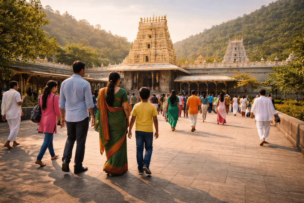 Vijayawada to Tirupati Srivani Darshan