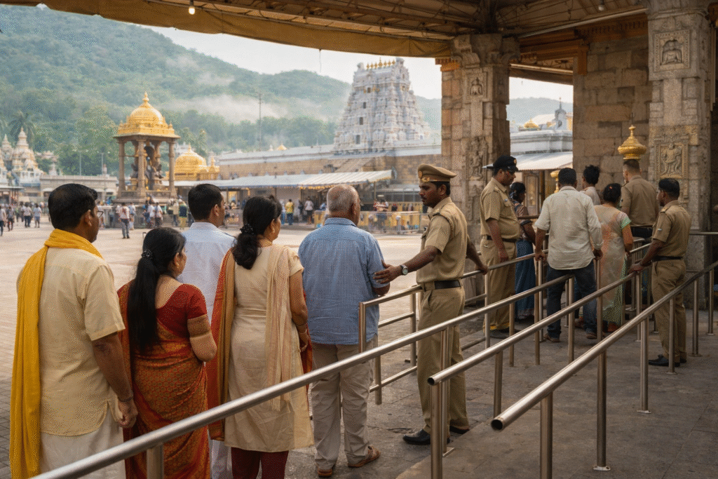 Vijayawada to Tirupati Srivani Darshan