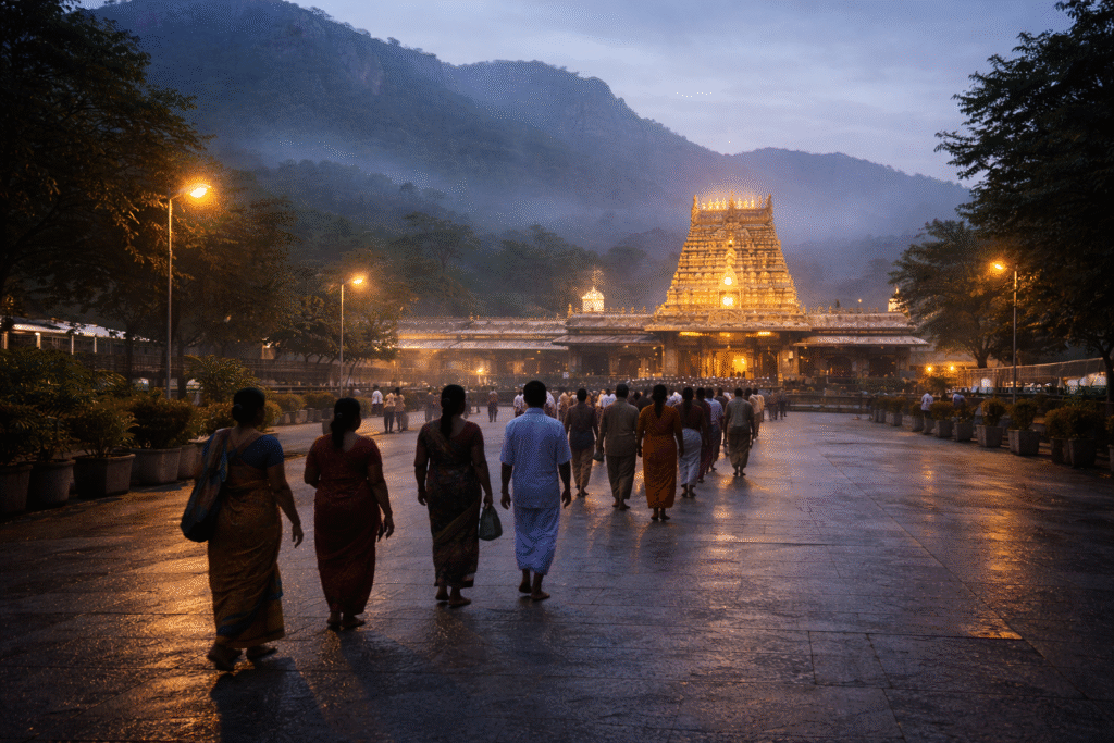 Vijayawada to Tirupati Srivani Darshan