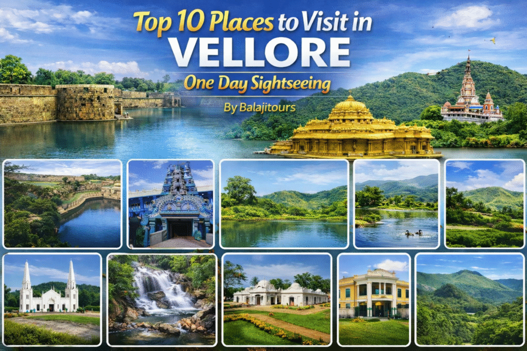 Top 10 Places Vellore One Day Sightseeing