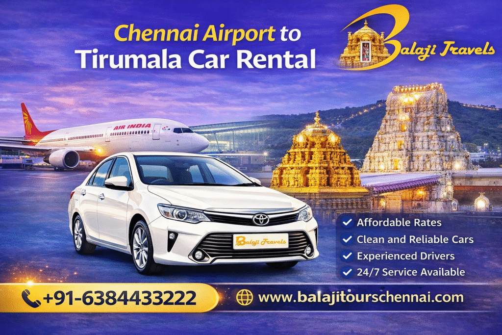 chennai airport to tirumala car rental