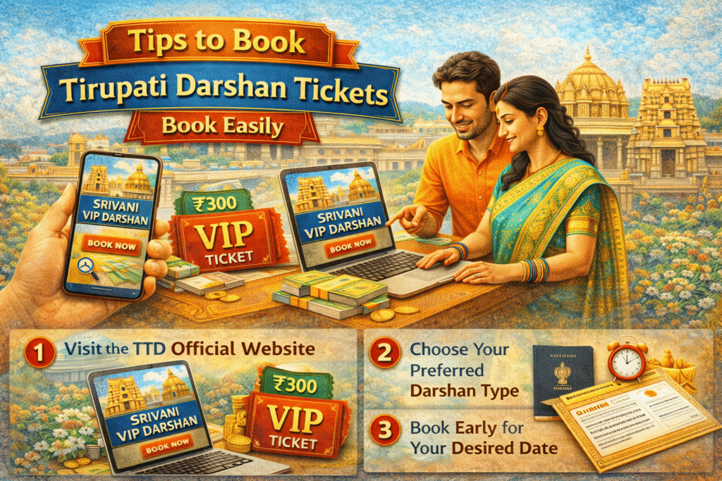 Tirupati Darshan Ticket Booking Guide