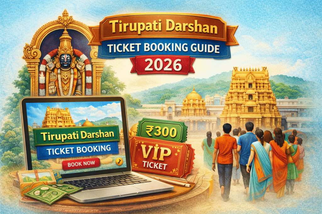 Tirupati darshan ticket booking