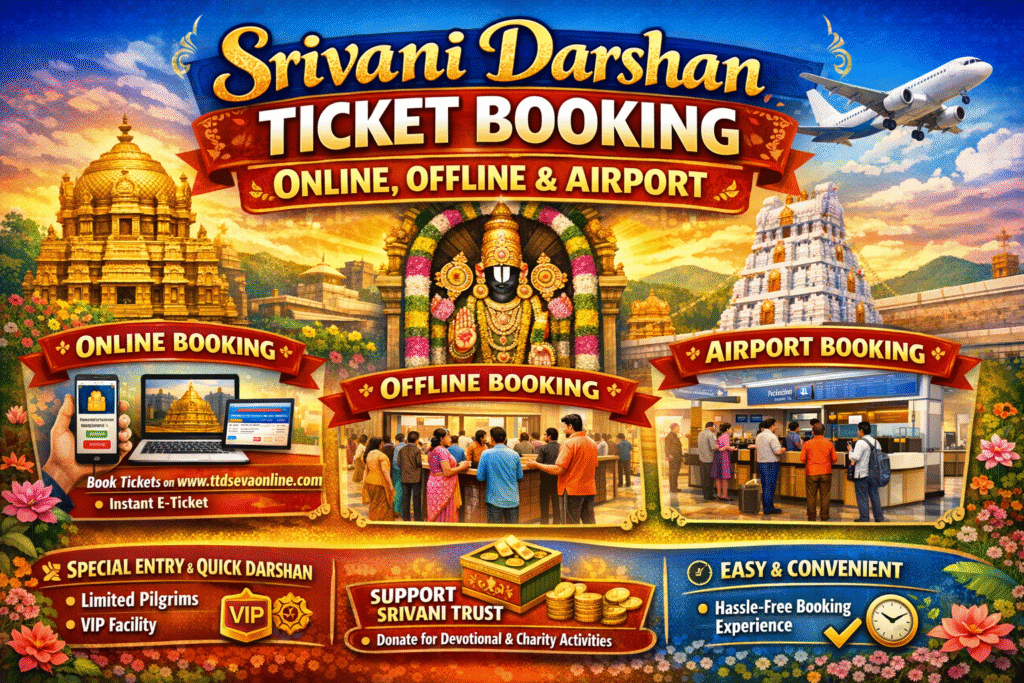 Srivani Darshan Ticket Booking
