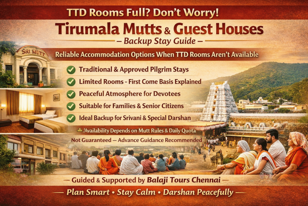 Tirumala Mutts & Guest Houses