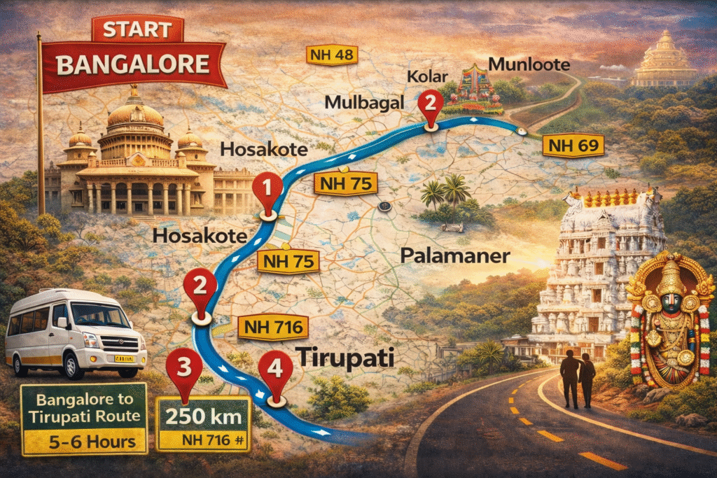 bangalore to tirupati