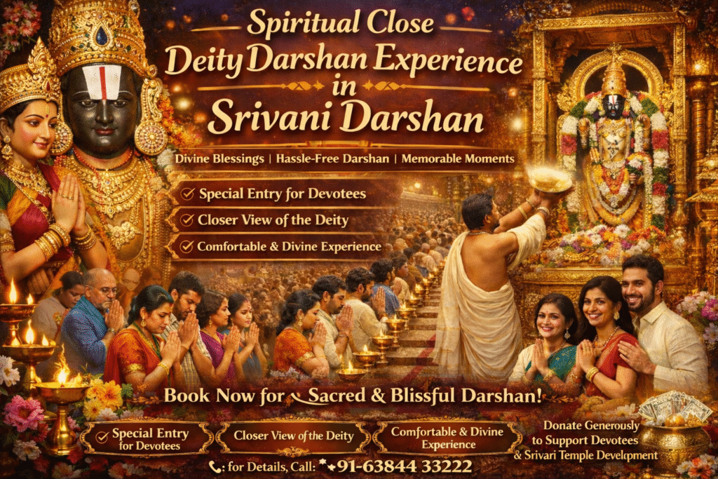 Deity Darshan Experience in Srivani Darshan