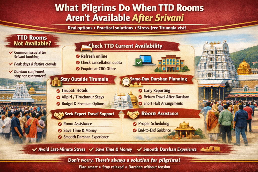 Srivani Darshan: What to Do When TTD Rooms