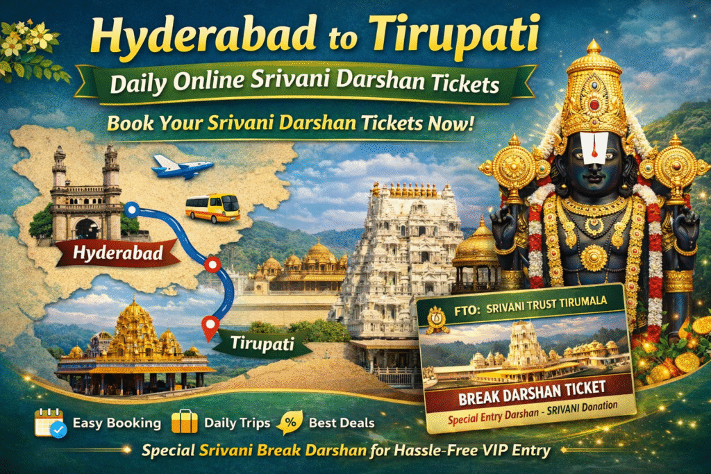 Hyderabad to Tirupati