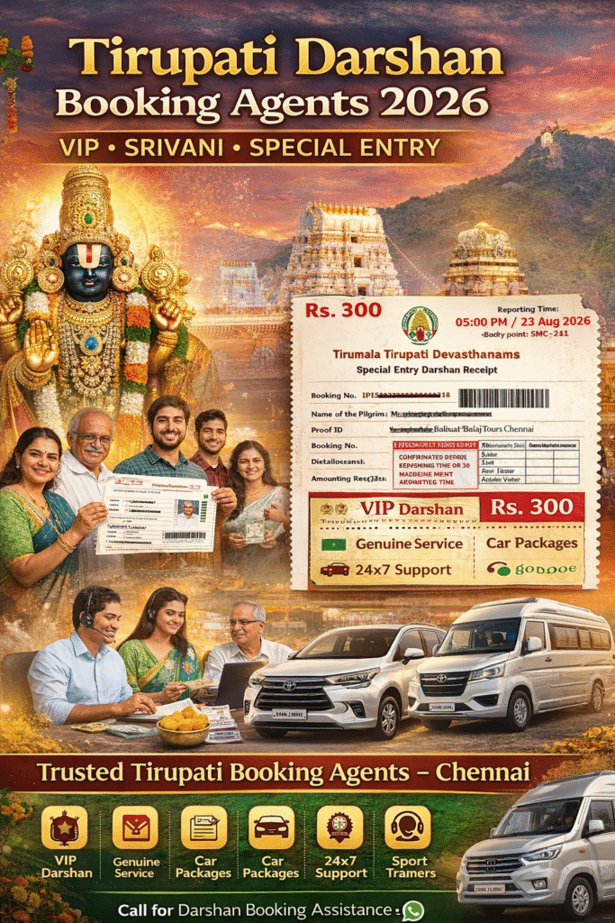 Tirupati Darshan Booking Agents