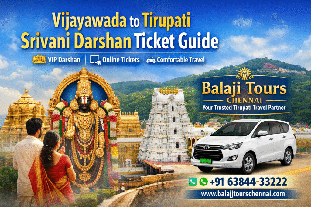 Vijayawada to Tirupati Srivani Darshan