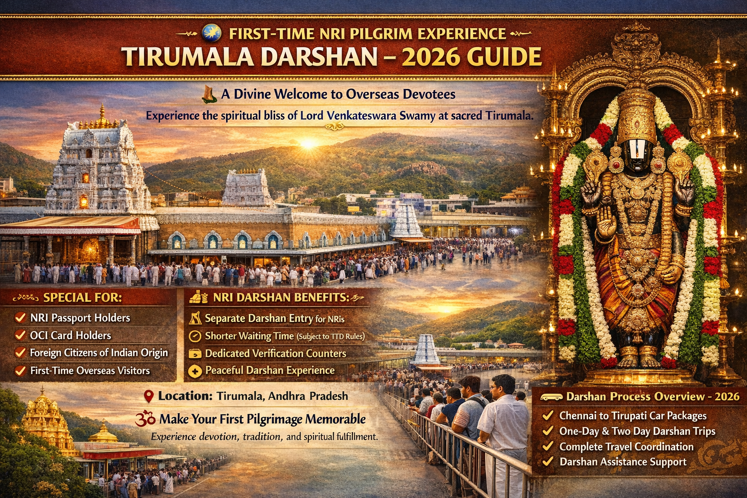 First-Time NRI Pilgrim Experience at Tirumala Darshan – 2026
