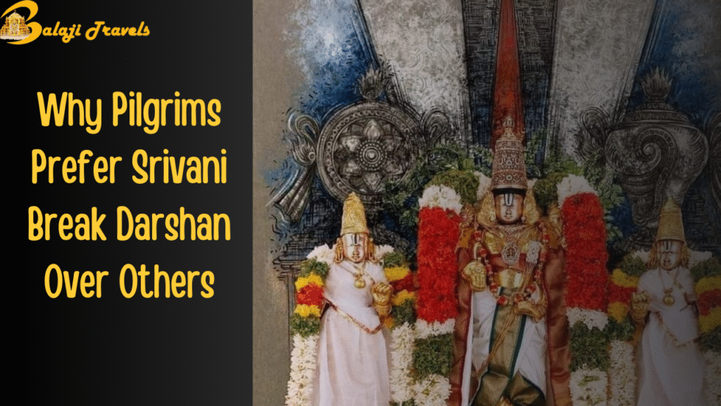 Why Pilgrims Prefer Srivani Break Darshan