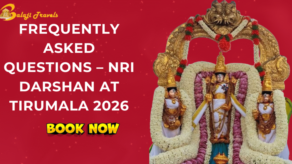 NRI Darshan at Tirumala