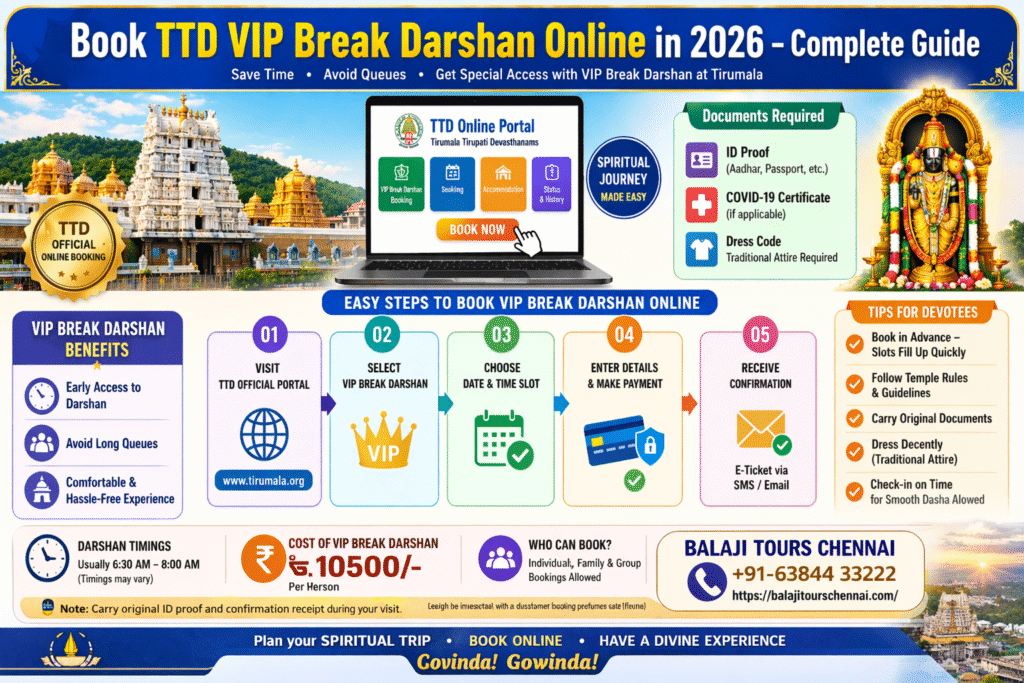 TTD VIP Break Darshan Online
