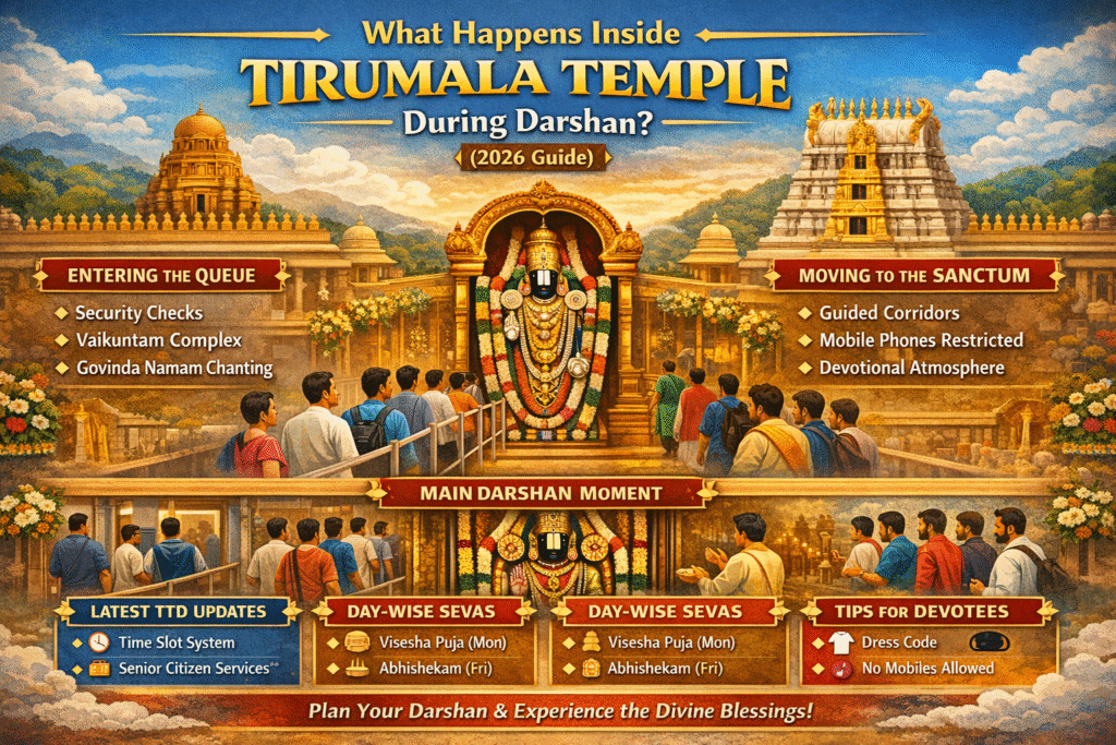 What Happens Inside Tirumala Temple