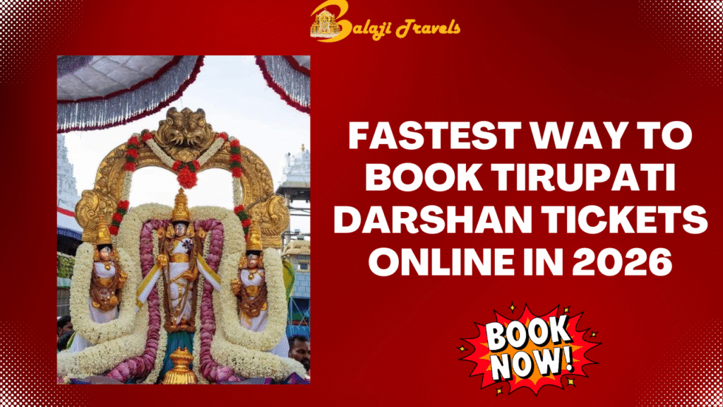 Fastest way to book Tirupati darshan