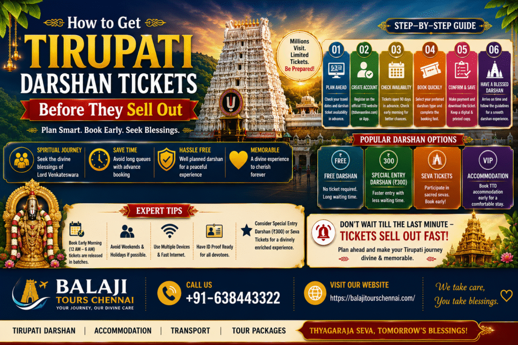 How to Get Tirupati Darshan Tickets
