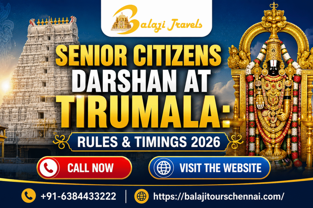 Senior Citizens Darshan at Tirumala