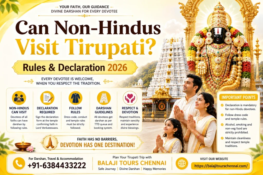 Can Non-Hindus Visit Tirupati
