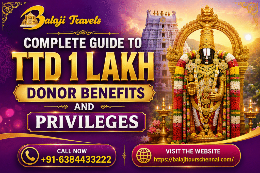 TTD 1 Lakh Donor Benefits and Privileges