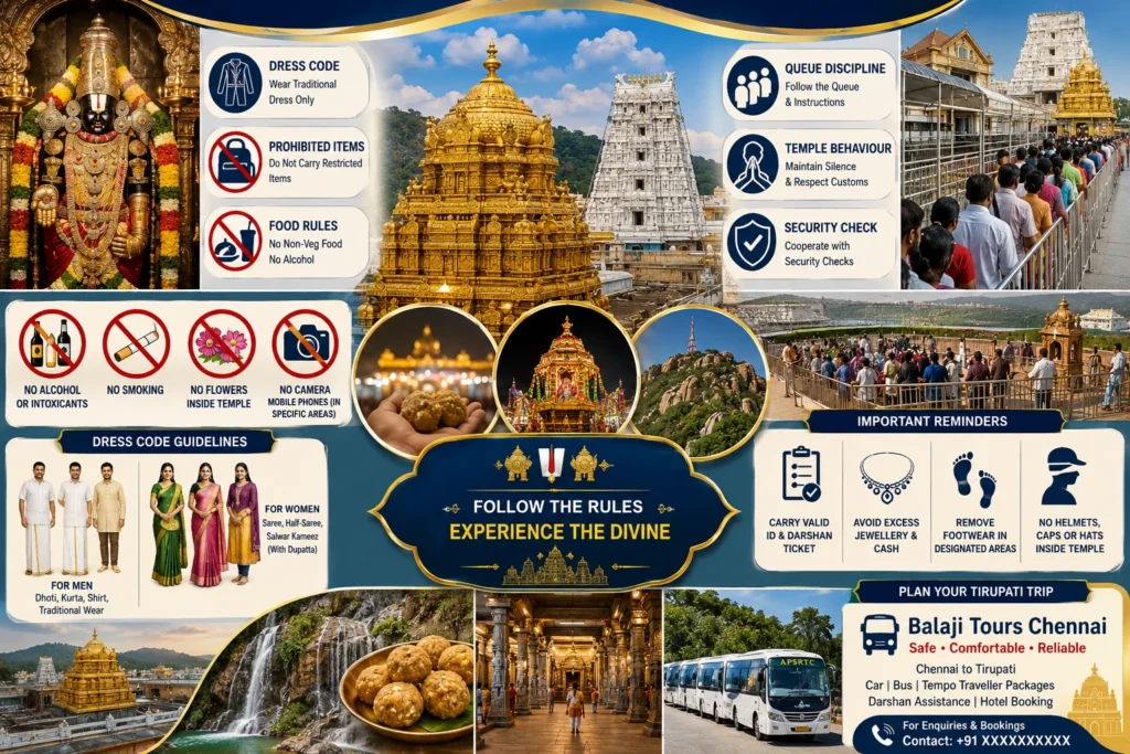 Tirupati Temple Rules & Restrictions 2026