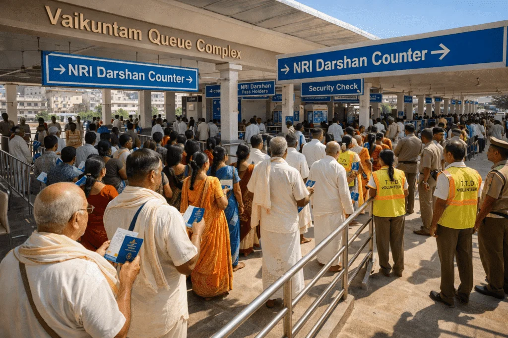 Tirupati NRI Darshan from Abroad
