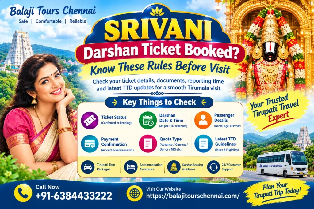 SRIVANI Darshan Ticket Booked