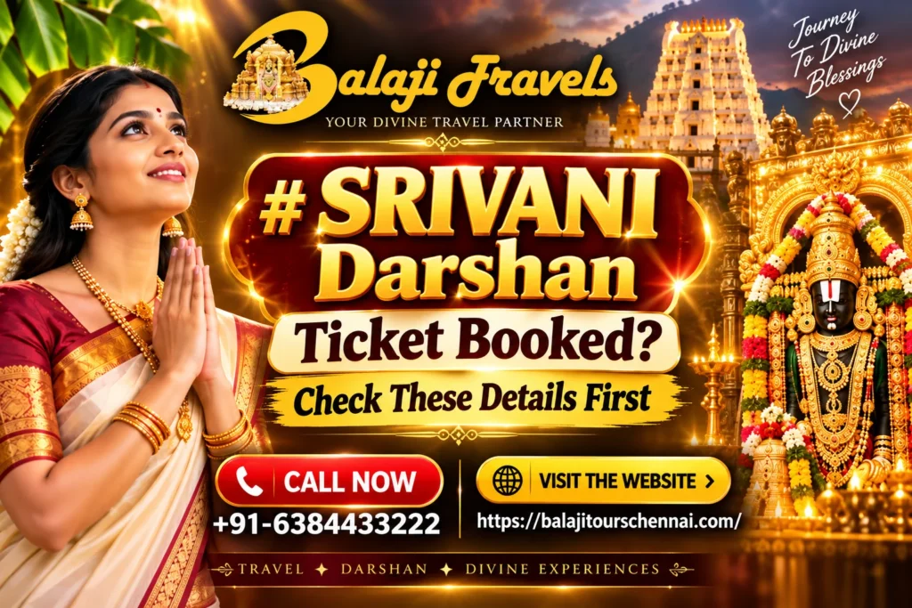SRIVANI Darshan Ticket Booked
