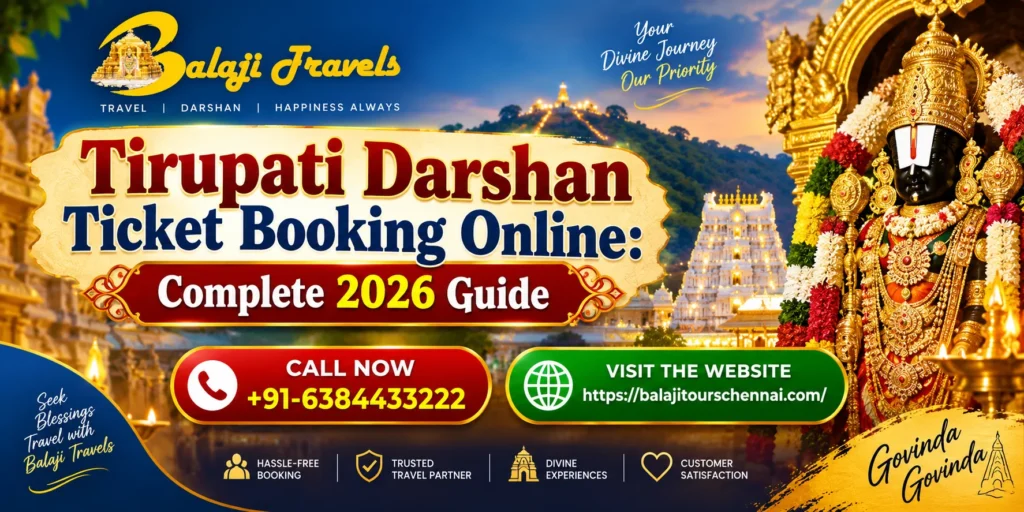 Tirupati Darshan Ticket Booking Online