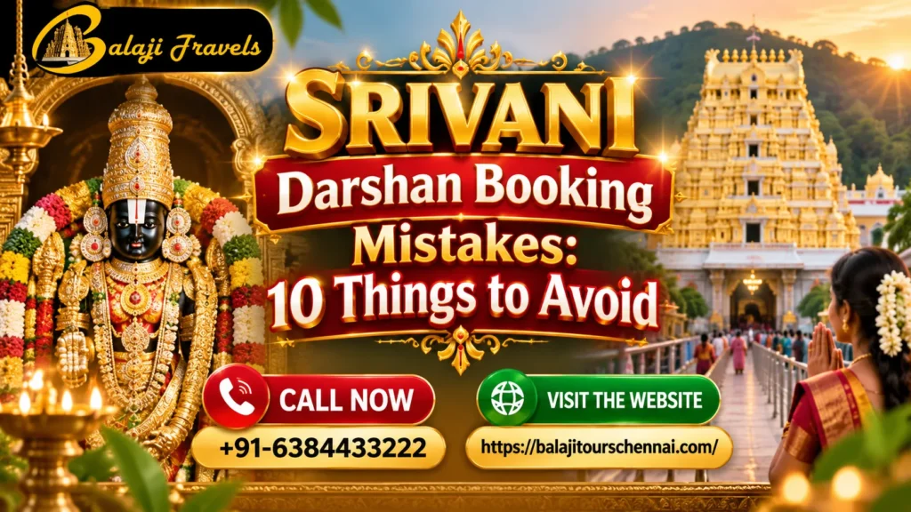 SRIVANI Darshan Booking Mistakes