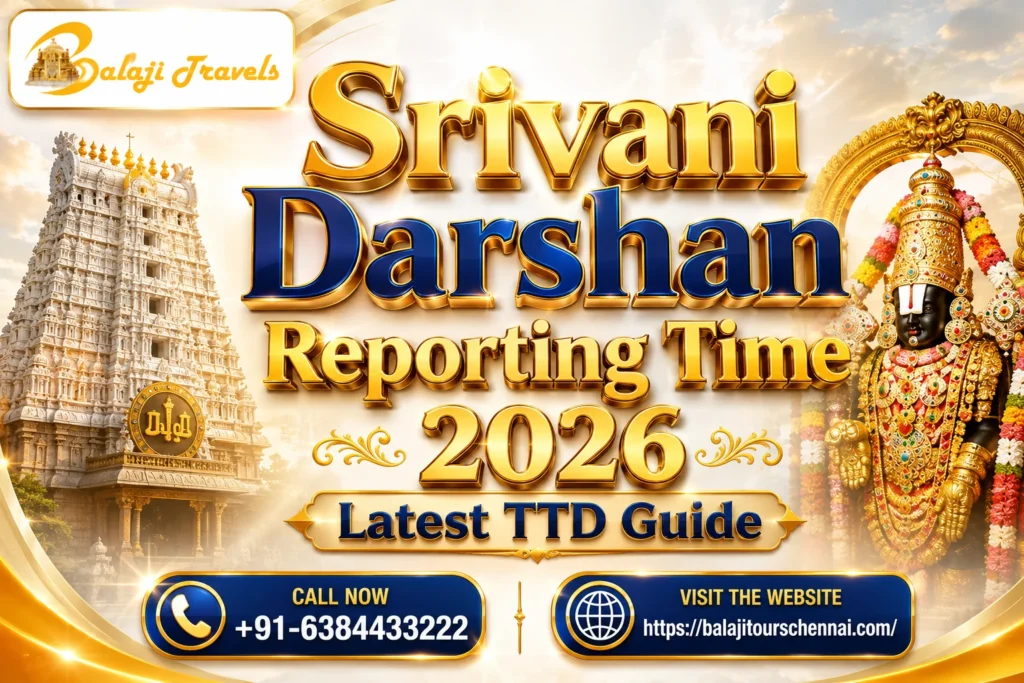 Srivani Darshan Reporting Time 2026