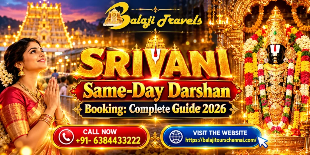 SRIVANI Same-Day Darshan Booking