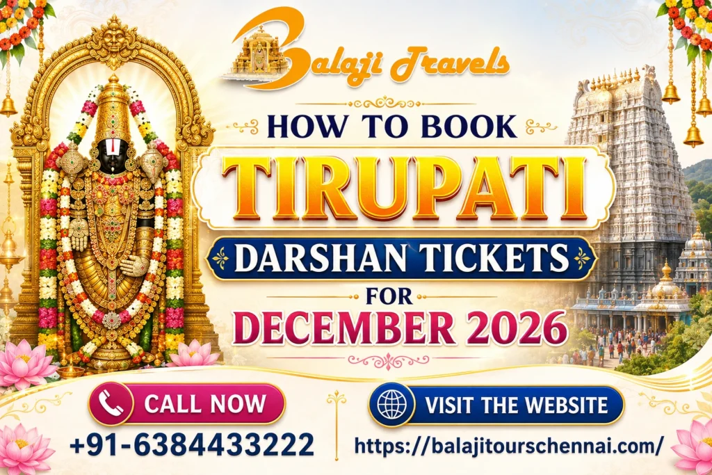Tirupati Darshan Tickets for December 2026
