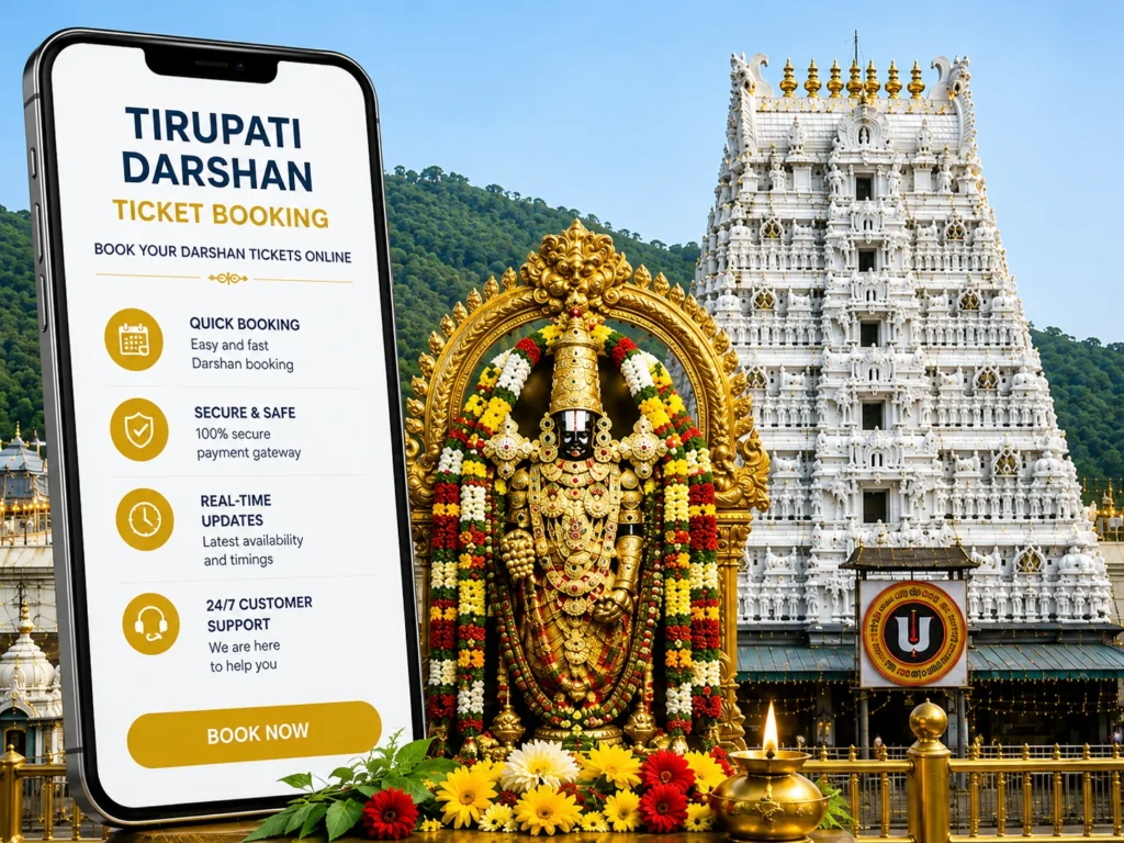 Tirupati Darshan Tickets for December 2026