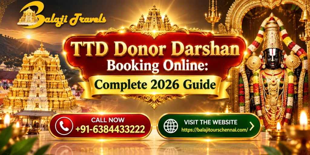 TTD Donor Darshan Booking Online