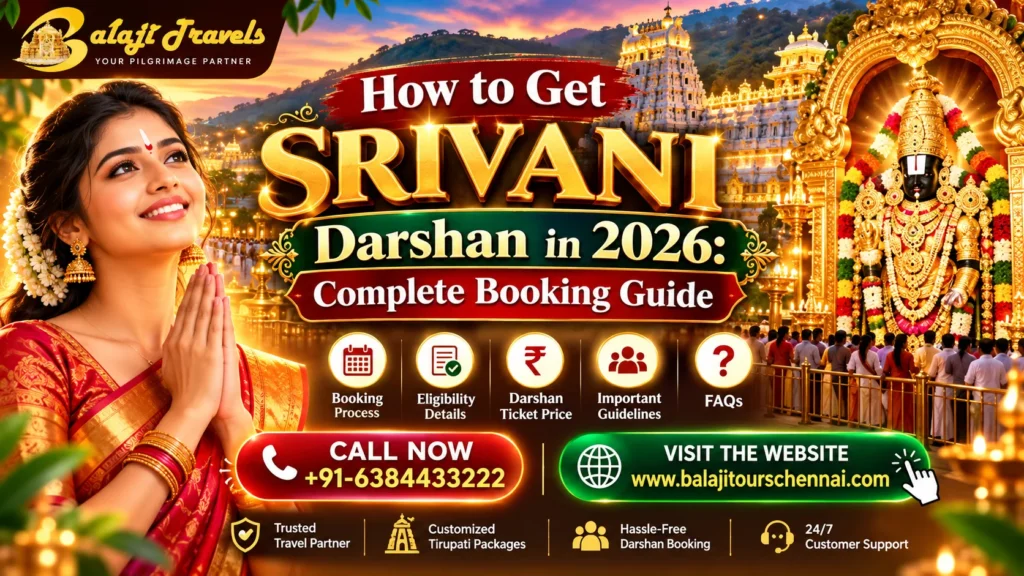 How to Get SRIVANI Darshan in 2026