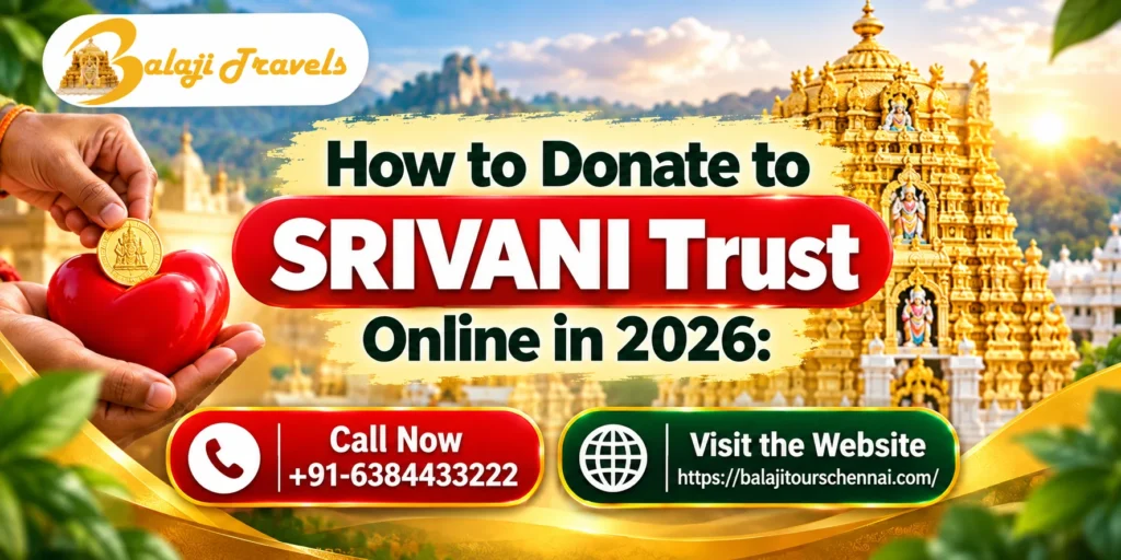 How to Donate to SRIVANI Trust Online