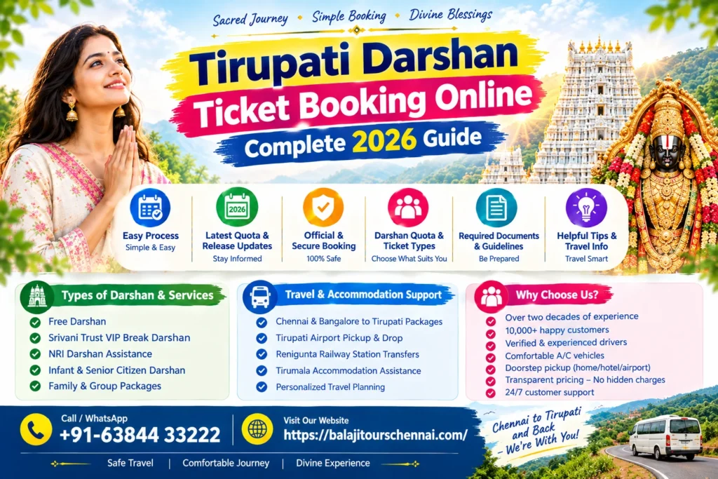 Tirupati Darshan Ticket Booking Online