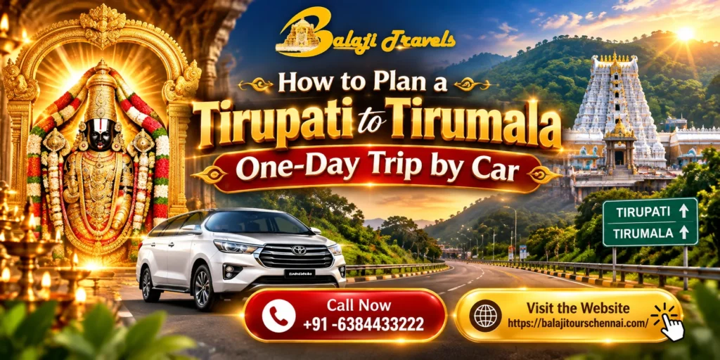 Tirupati to Tirumala One-Day Trip by Car