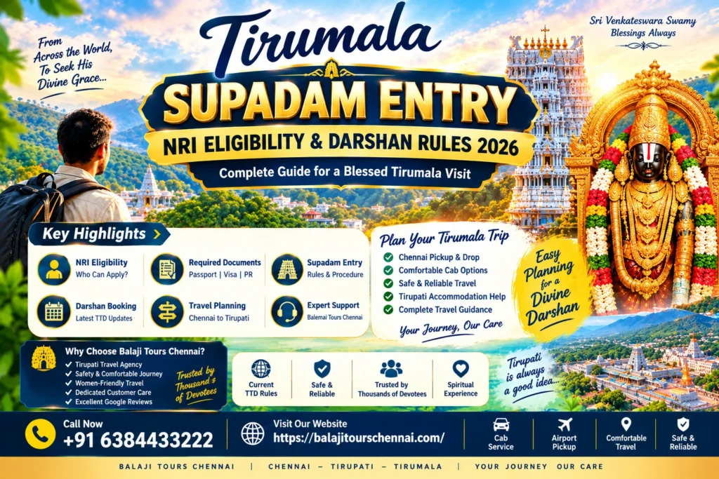Tirumala Supadam Entry