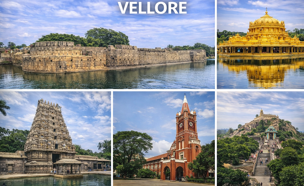 Vellore Sightseeing places Car Rental